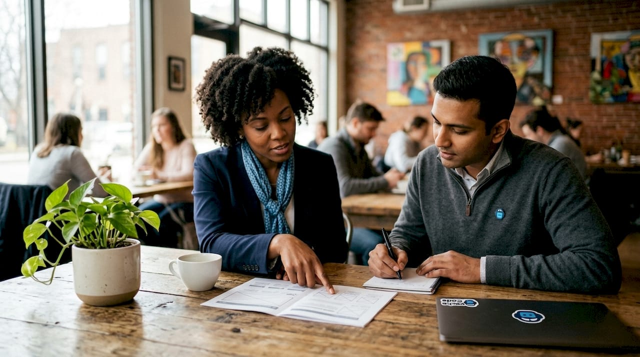 how to secure a business website: 2026 guide 3 team planning web design security features