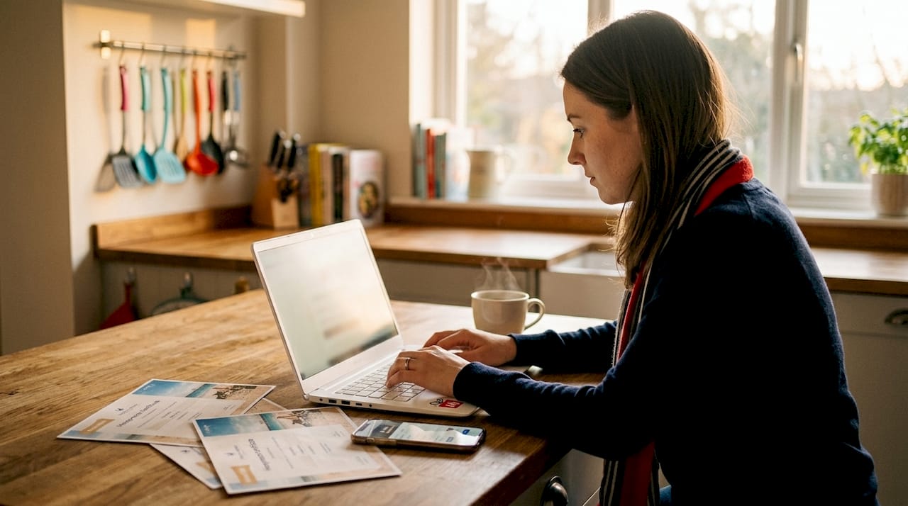 honeymoon travel certificate: what couples need to know 3 hands entering honeymoon travel certificate code on keyboard
