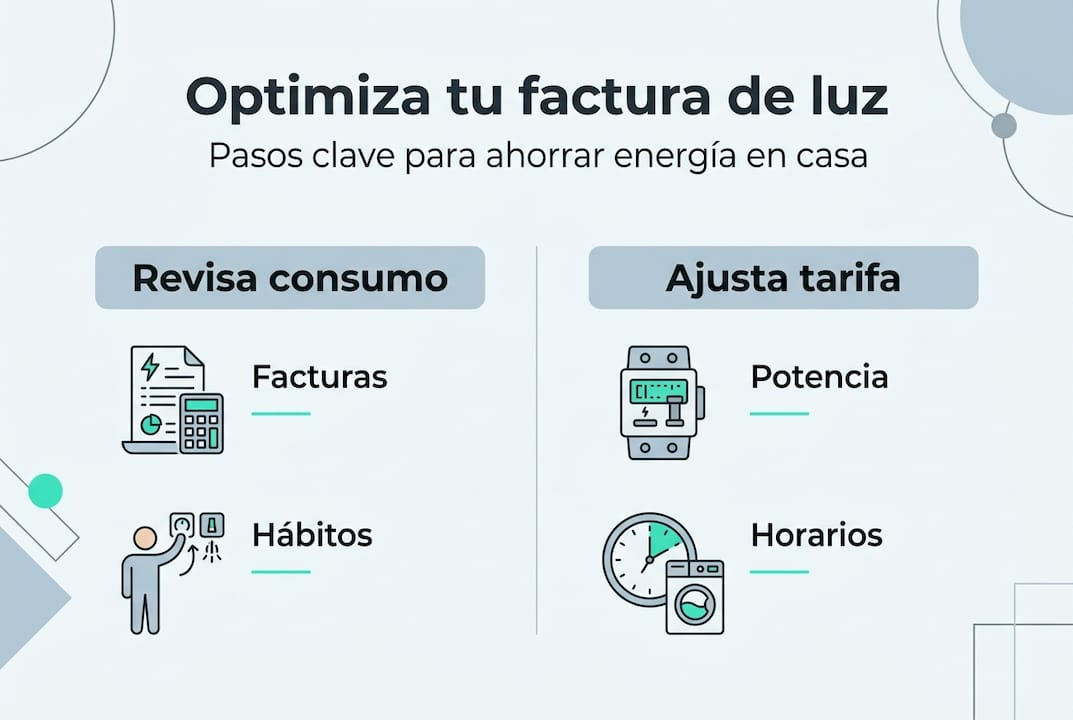 Infografía: consejos prácticos para ahorrar energía en el hogar