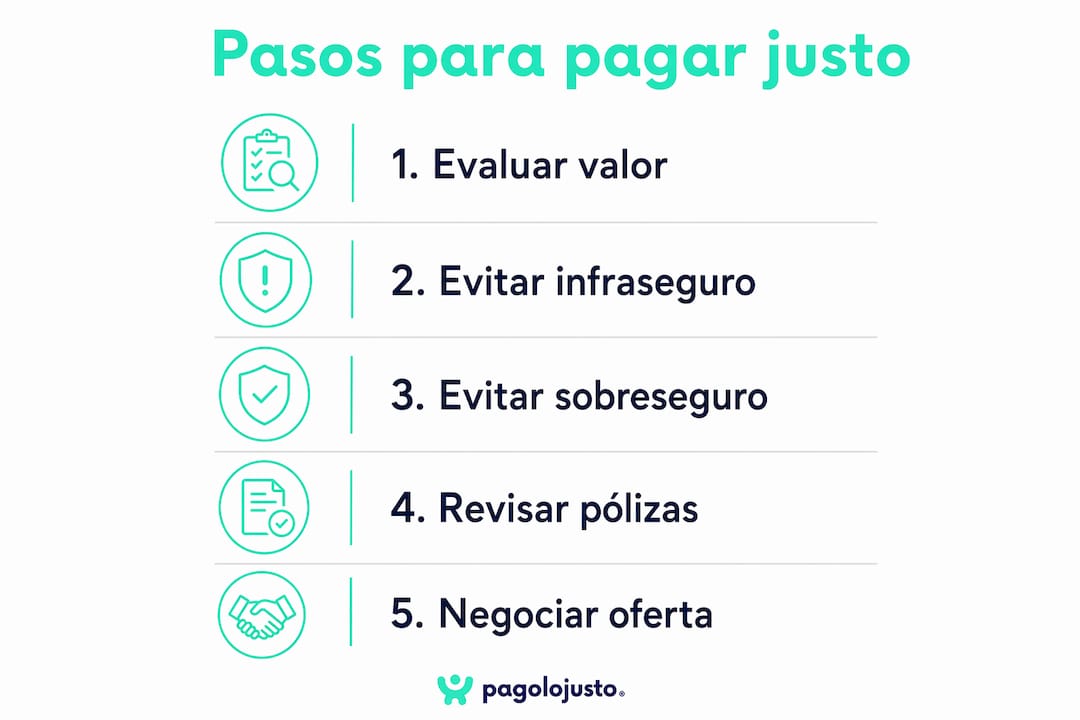 Guía visual: cómo asegurarte de pagar un precio justo por tu seguro en 2026