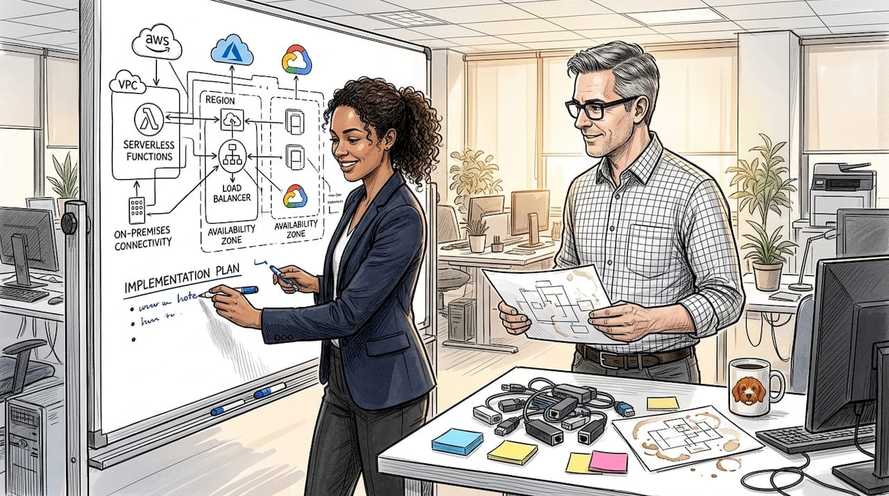 Team planning multi-cloud agent overlays