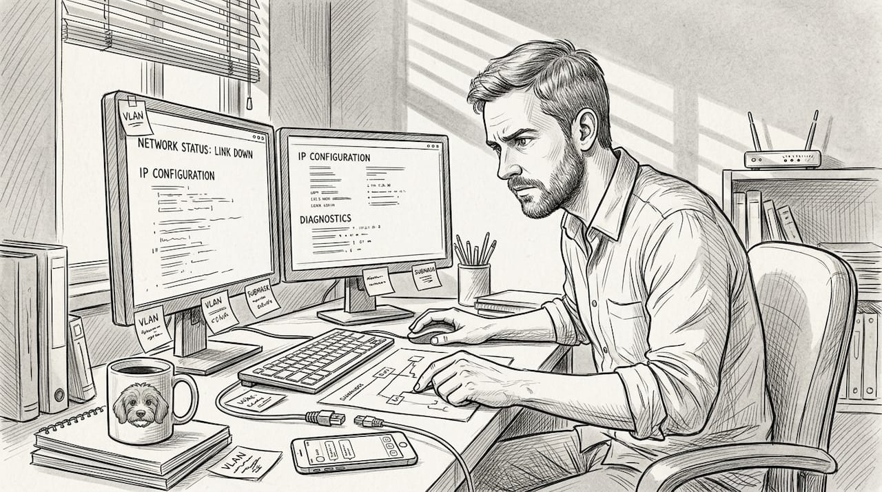 Tech professional reviews persistent network settings