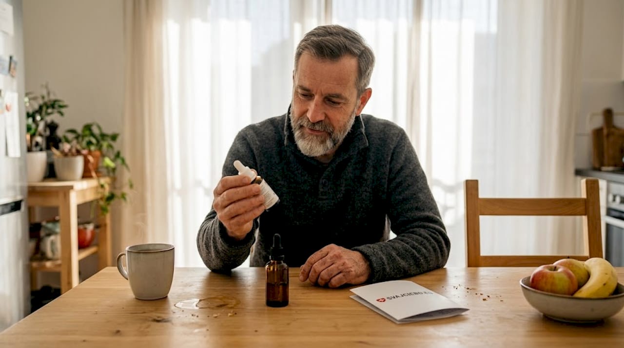 A konyhaasztalon sorakozó CBD olajok között válogatva próbálom eldönteni, melyik lenne a legjobb választás.