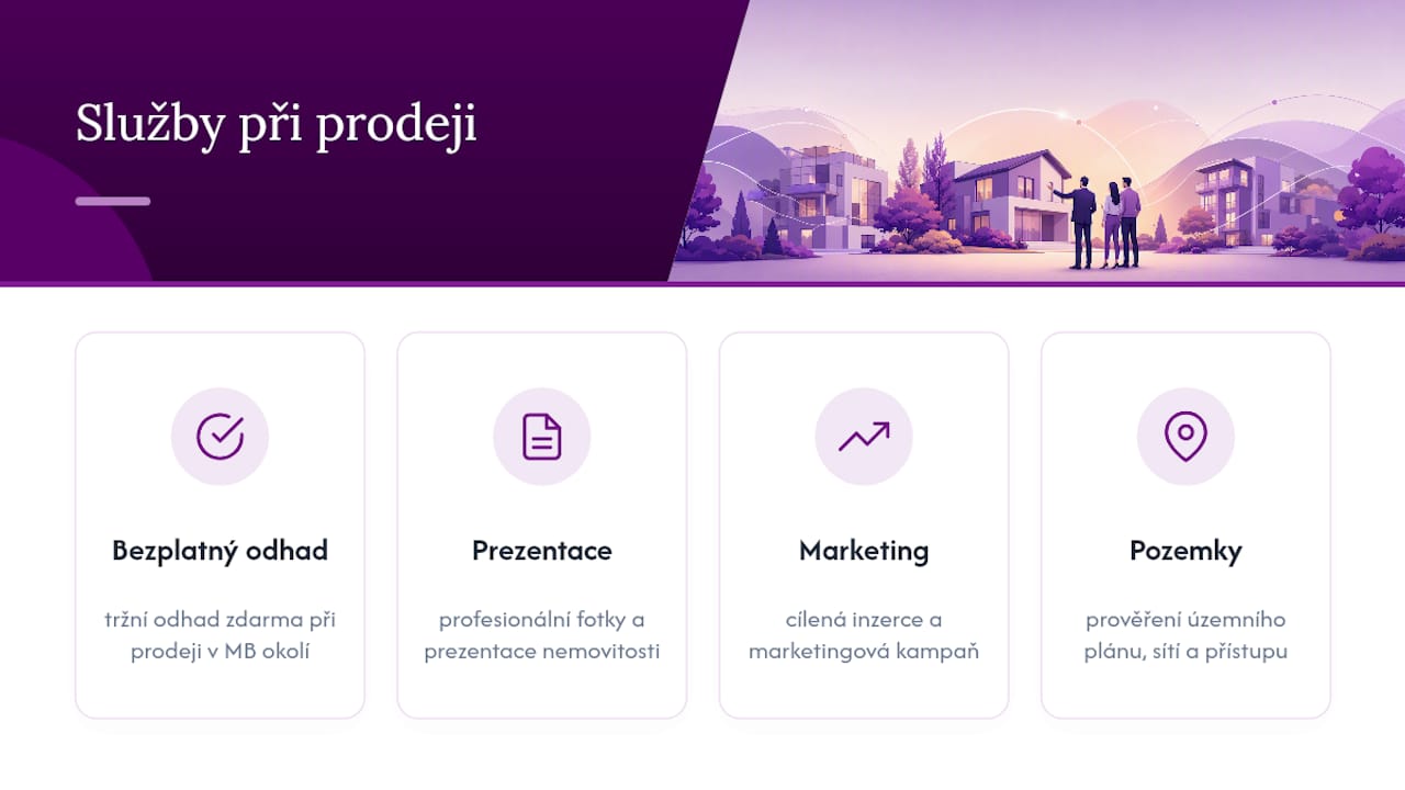 Bezplatný tržní odhad jako součást prodeje s Realitnitymcerny — overview diagram