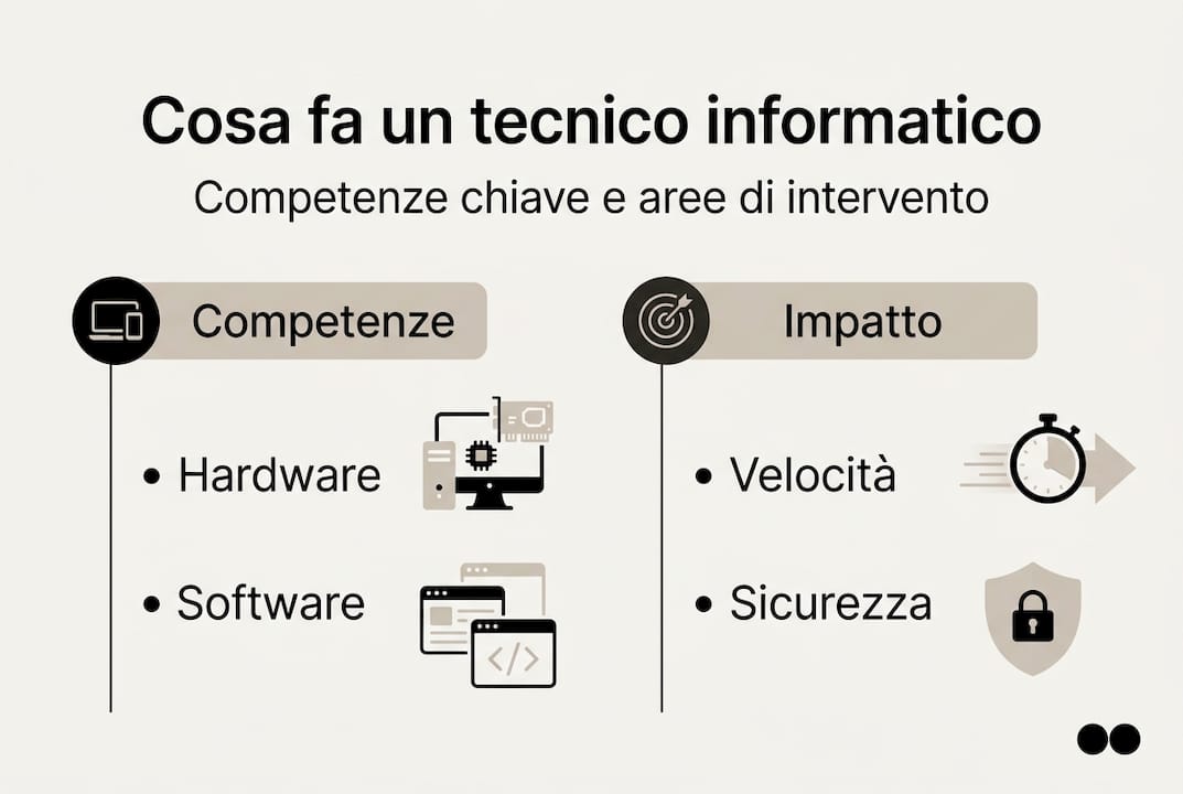 Panoramica delle competenze fondamentali per il tecnico informatico