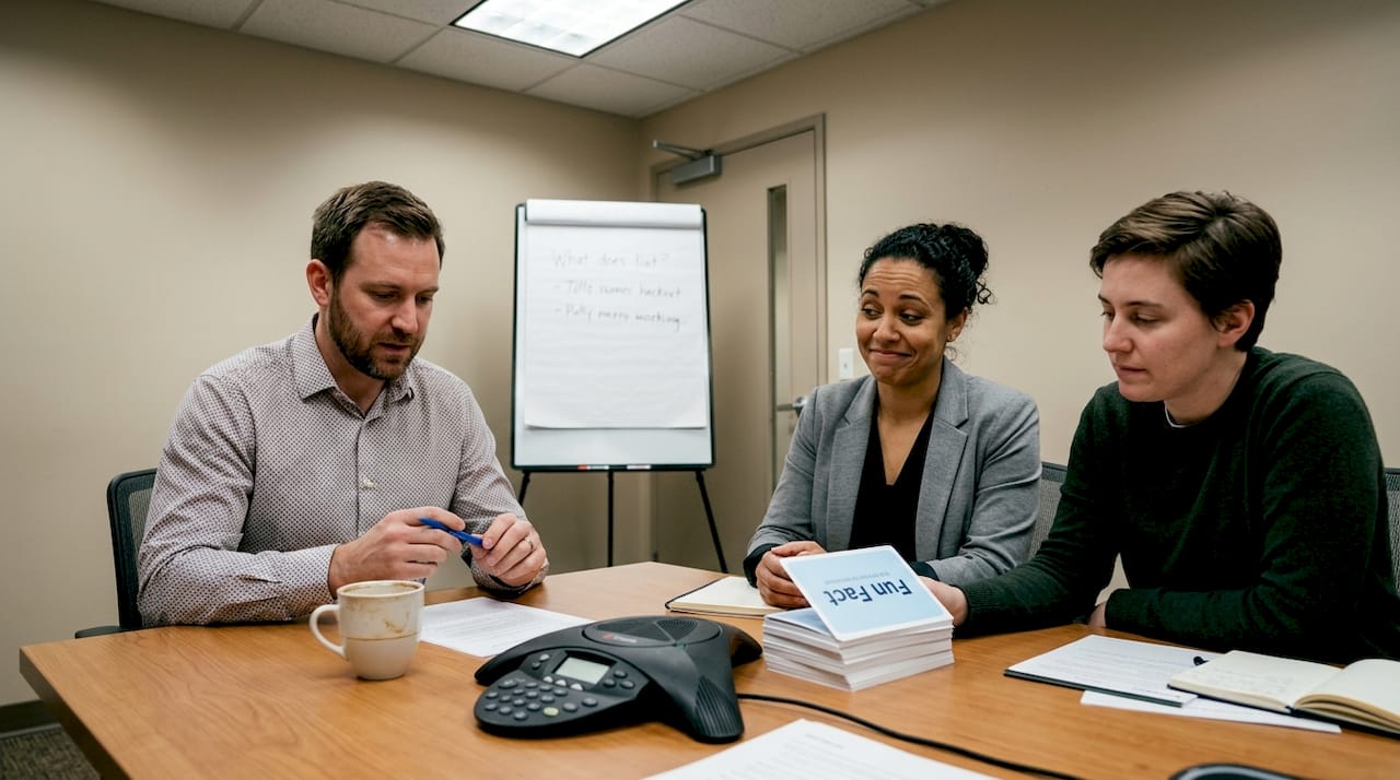 Workers feeling awkward during traditional icebreakers