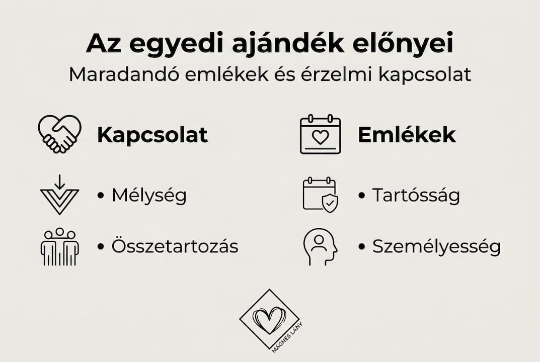 Infografika: Miért érdemes egyedi ajándékkal meglepni szeretteinket?