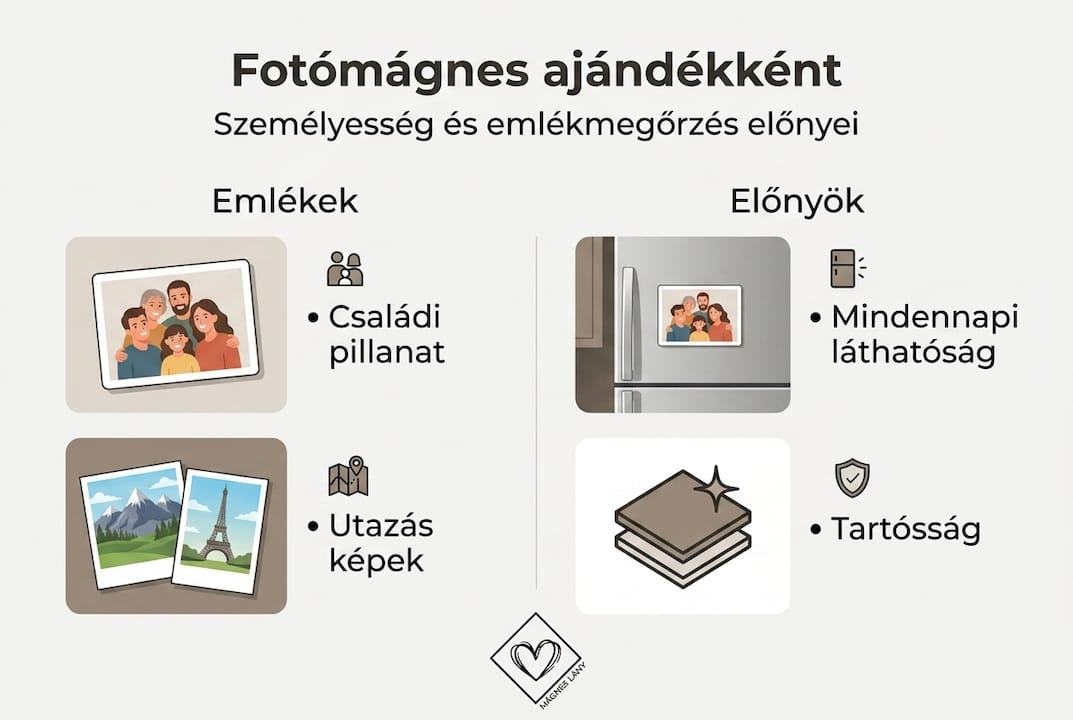 Infografika: Miért érdemes fotómágnest ajándékba adni?