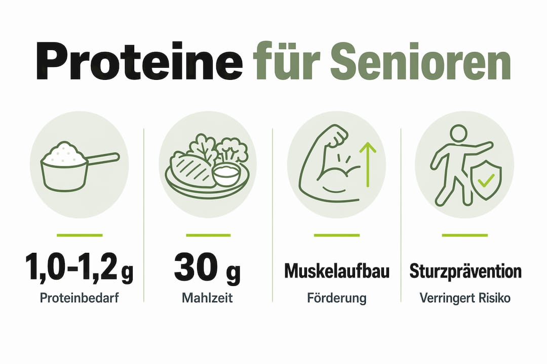 Übersicht: Wie viel Eiweiß brauchen Senioren – und welche Vorteile bringt eine eiweißreiche Ernährung im Alter?