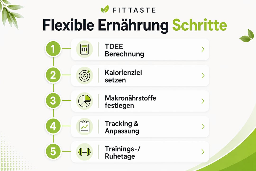 Schritt-für-Schritt-Guide: So integrieren Sportler flexible Ernährung in ihren Alltag
