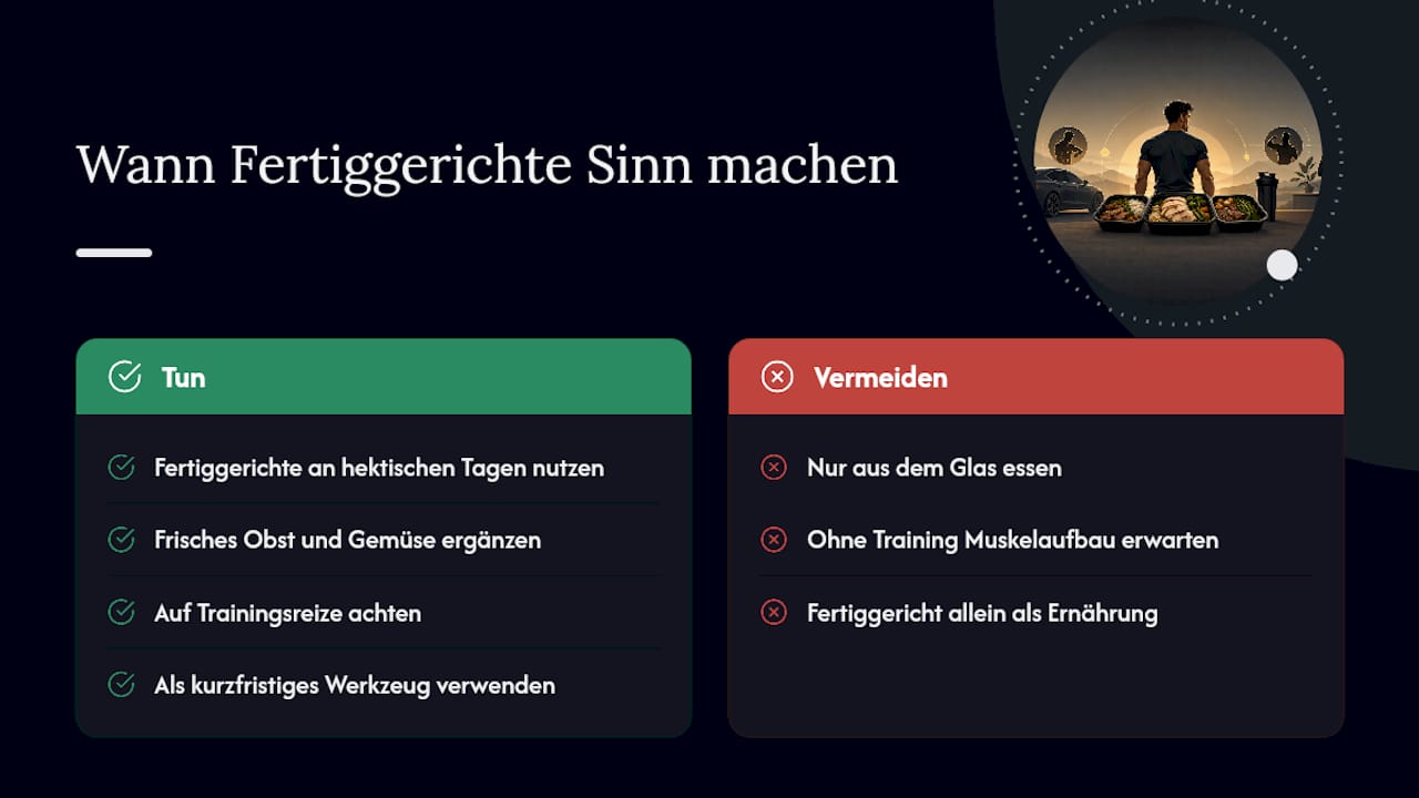 Autorensicht: Für wen Fertiggerichte wirklich Sinn machen — overview diagram