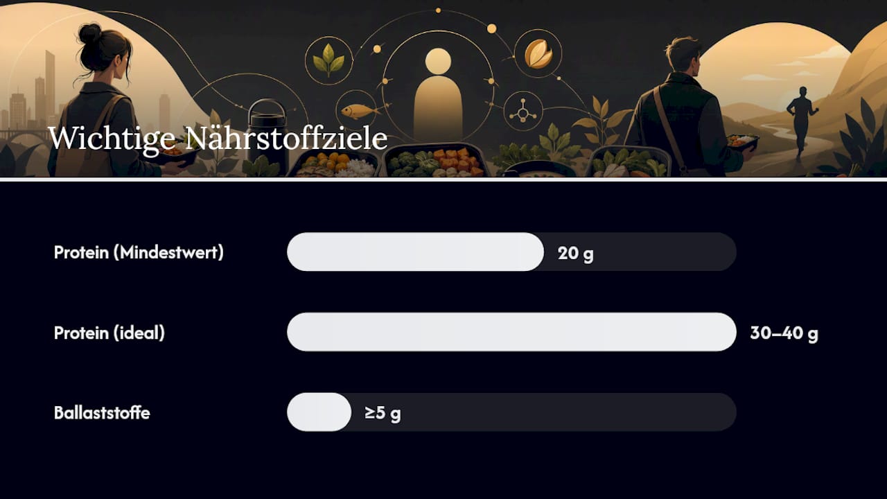 So wählst du in 60 Sekunden ein sättigendes Fertiggericht — overview diagram