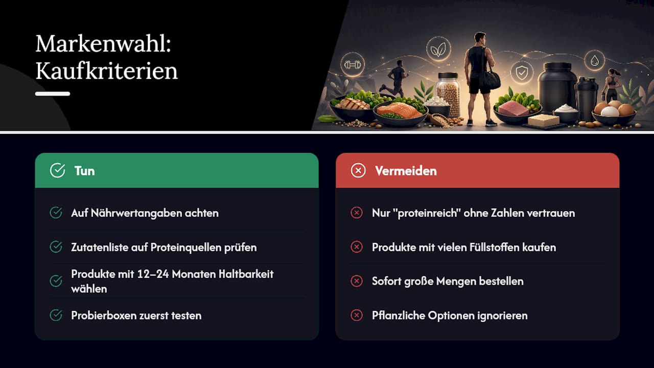 Welche Marken und Produkte lohnen sich wirklich? — overview diagram