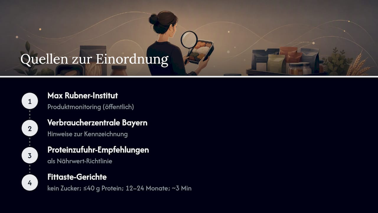 Drei Quellen bilden eine gemeinsame Bewertungsgrundlage
