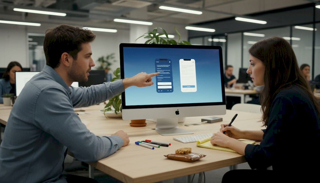 Team testing app screenshot backgrounds