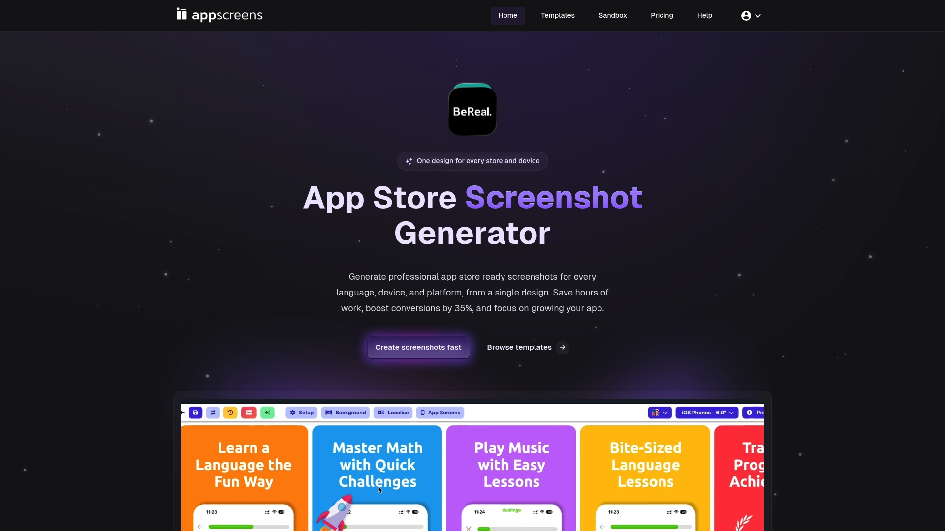 Product Screenshot