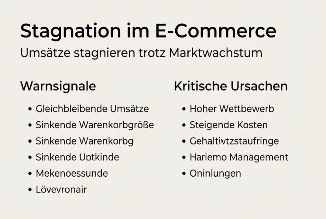 Grafik: Stillstand im E-Commerce rund um Health & Beauty