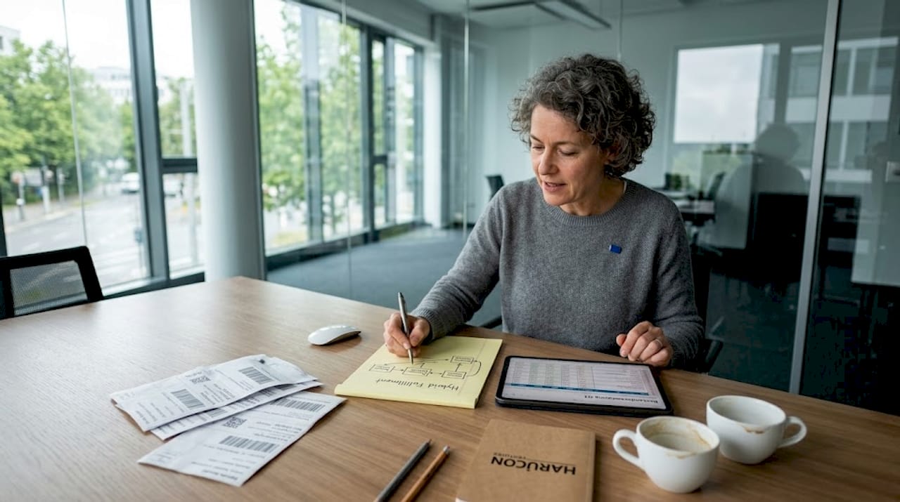 Koordination und Planung von hybriden Fulfillment-Prozessen