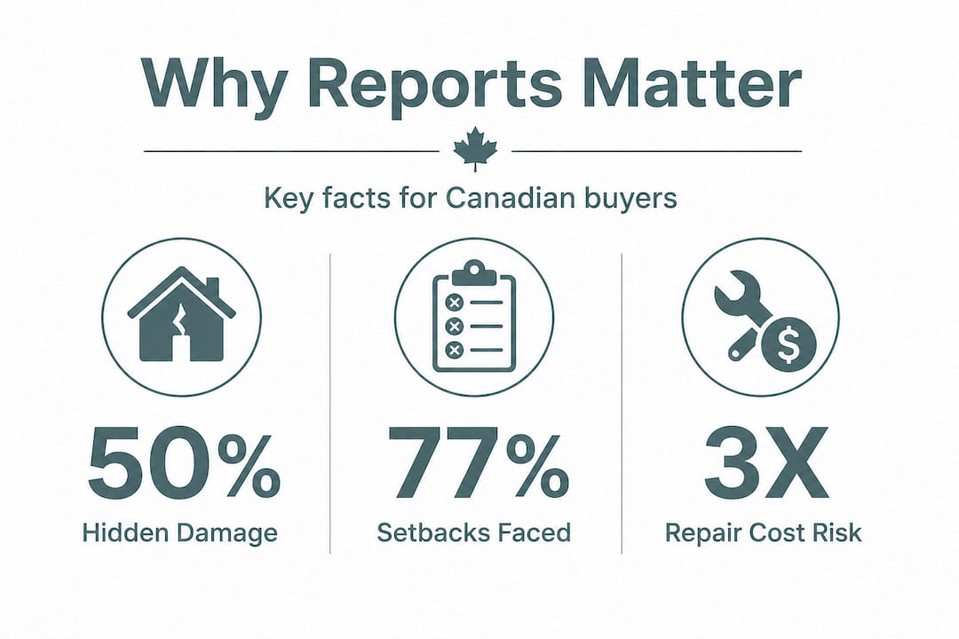 Infographic showing key stats on vehicle history reports