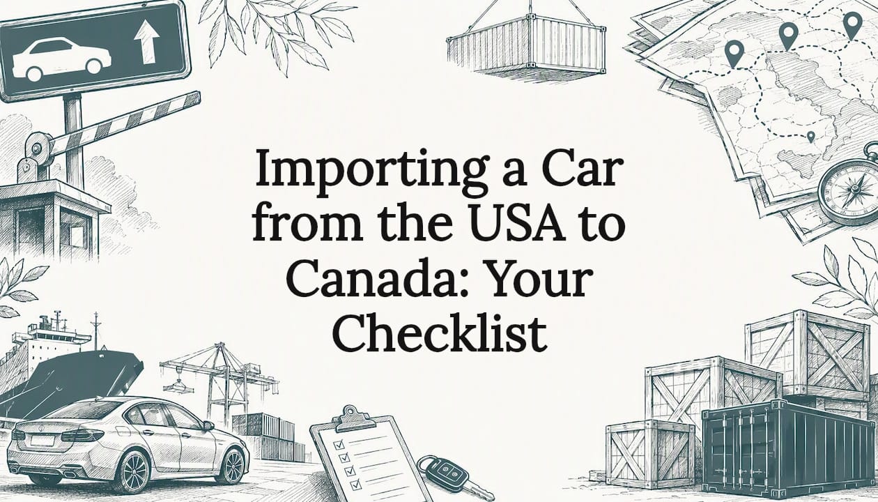 Importing a Car from the USA to Canada: Your Checklist
