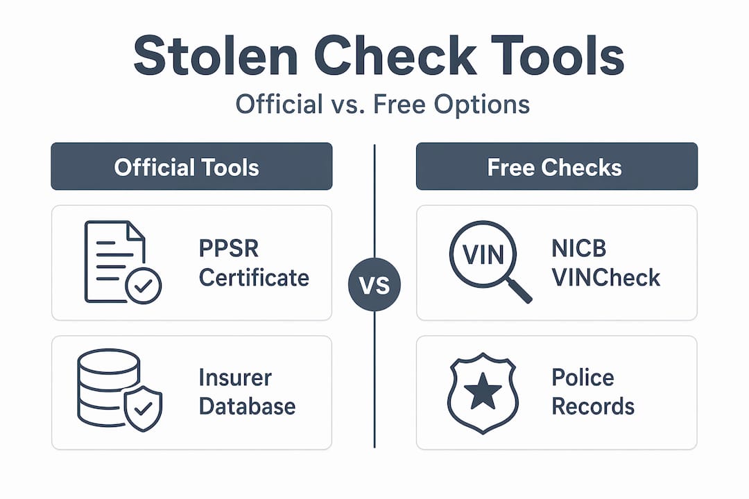 Stolen vehicle check process: a buyer's guide | PPSR Security Check