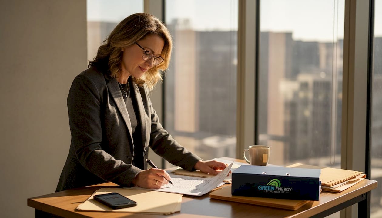 Strategist reviewing ad creative variants