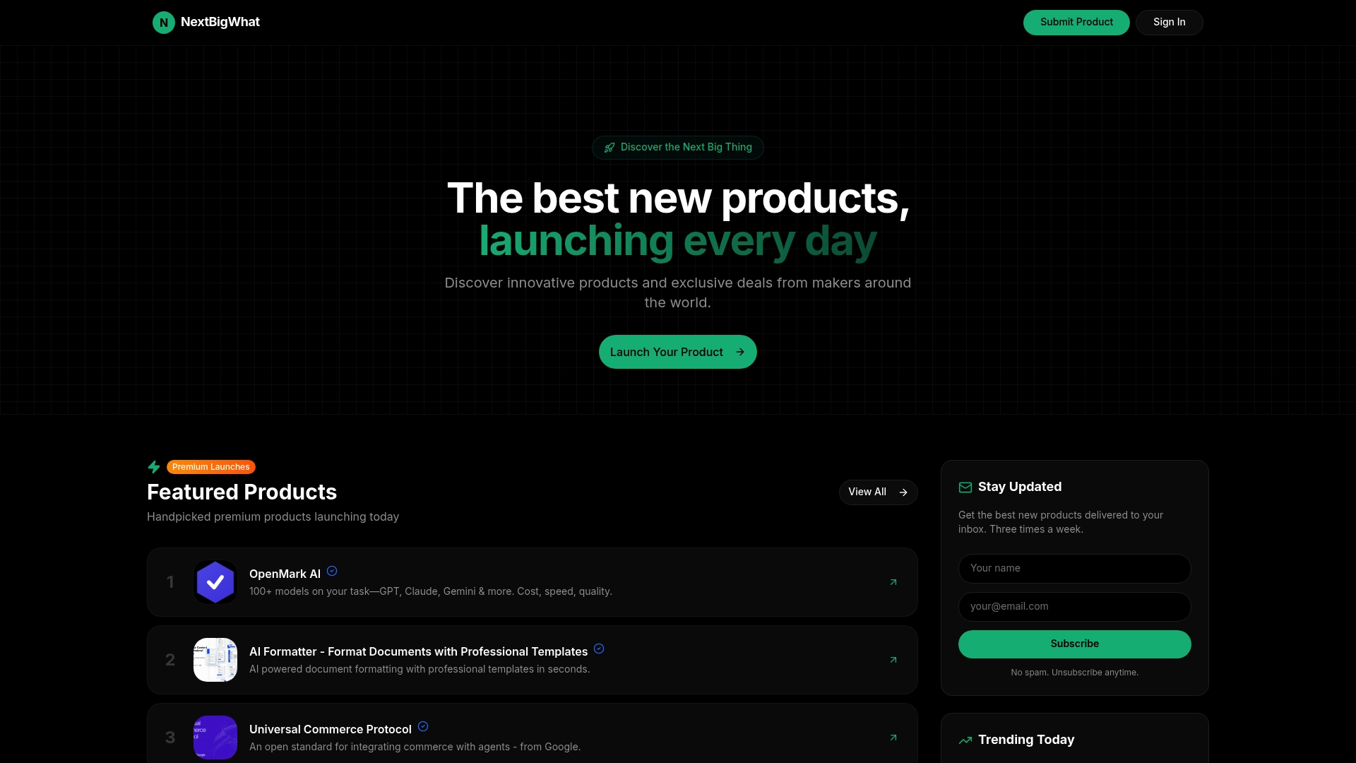 Product Screenshot