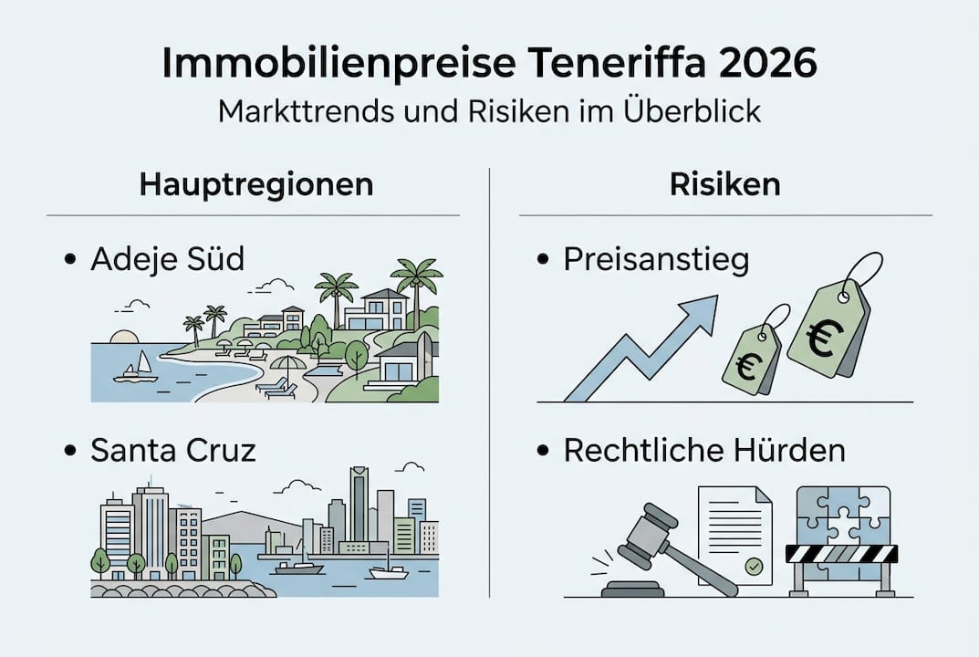 Kompakte Übersicht: Der Immobilienmarkt auf Teneriffa im Überblick