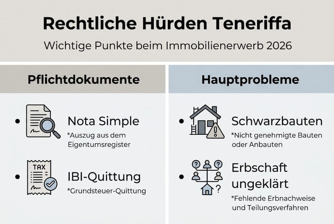 Übersicht: Wichtige rechtliche Stolpersteine beim Immobilienkauf