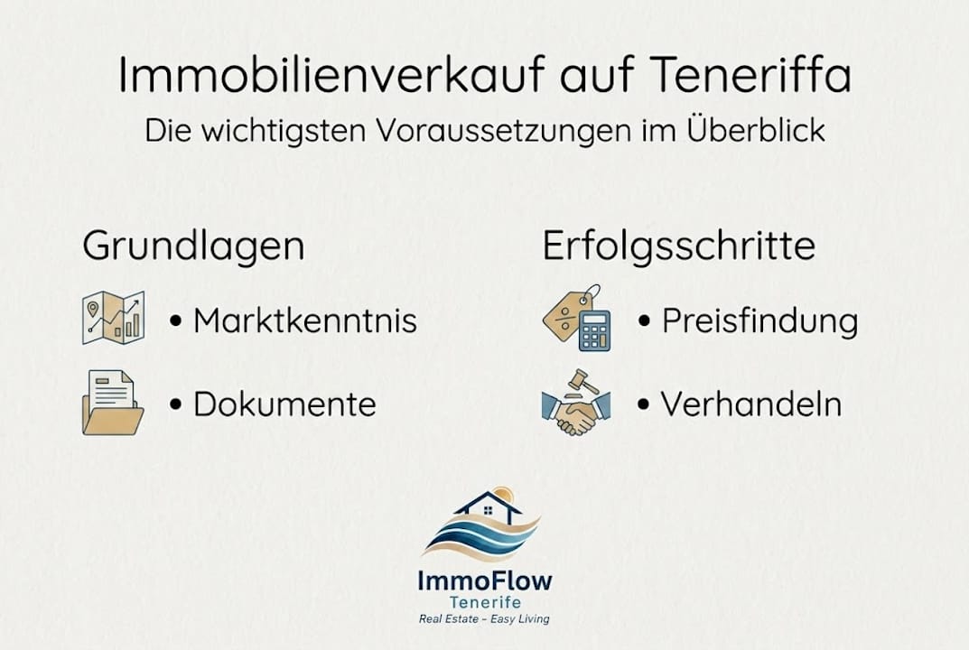 Die Infografik vermittelt anschaulich die wichtigsten Grundlagen und zeigt Schritt für Schritt, wie ein erfolgreicher Immobilienverkauf gelingt.