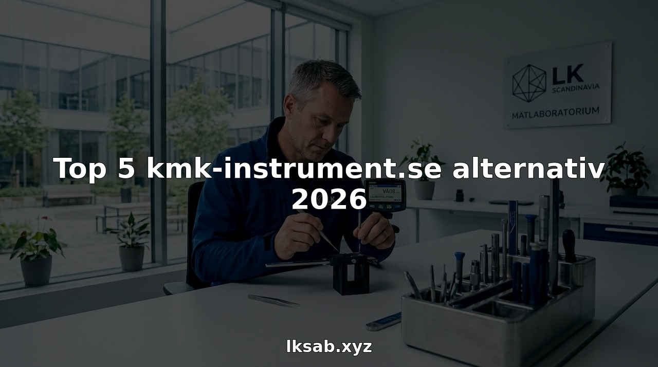 En ingenjör finjusterar ett avancerat mätinstrument i laboratoriemiljö.