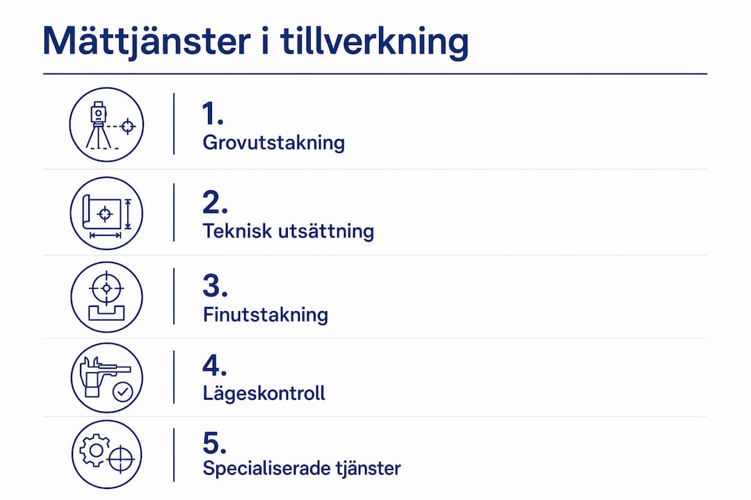 Översiktlig guide: olika typer av mättjänster steg för steg
