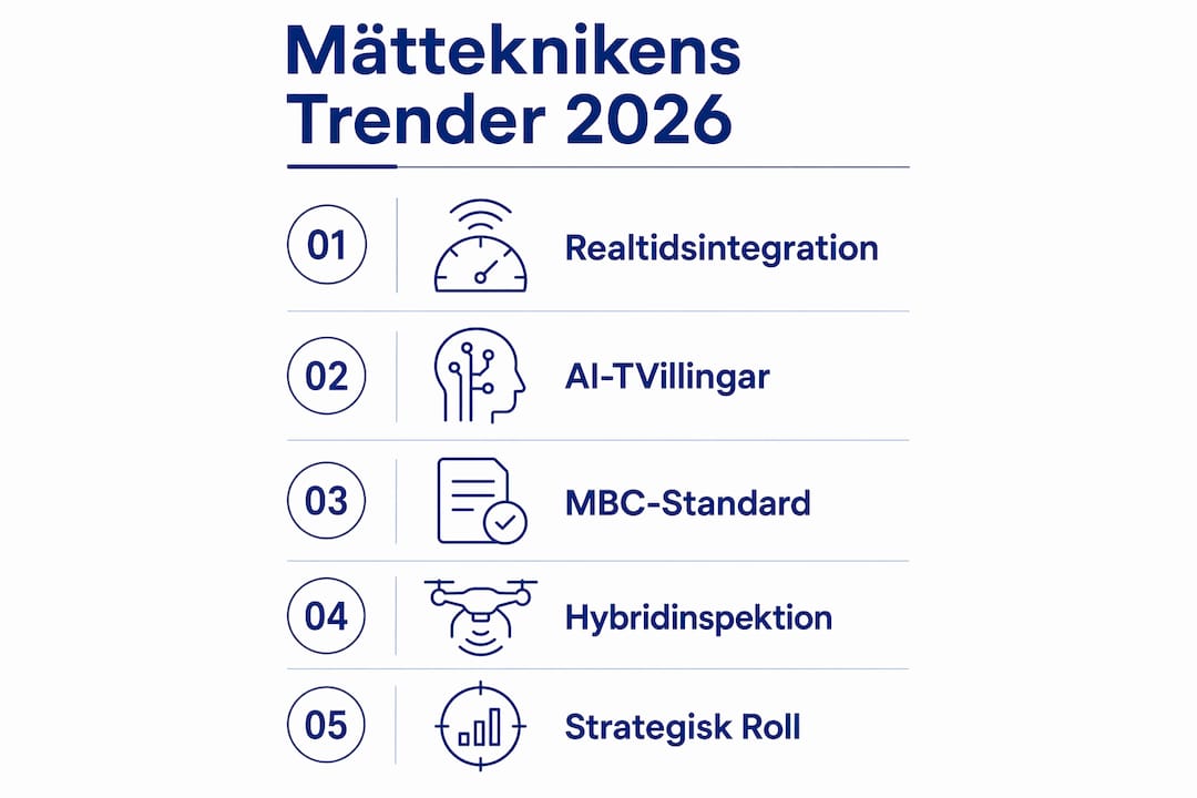 Så utvecklas mättekniken – de viktigaste trenderna 2026 i en överskådlig infografik