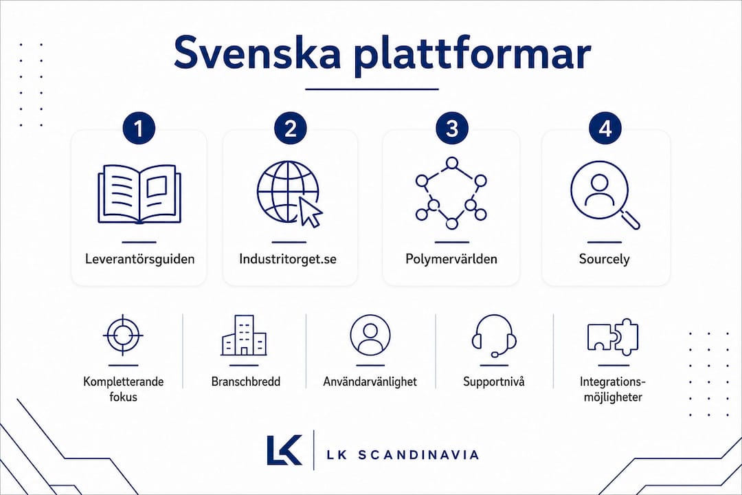 Översikt: De bästa svenska plattformarna för tillverkning – en infografisk guide