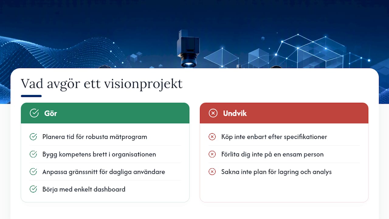 Det som faktiskt avgör om ett visionprojekt lyckas — overview diagram