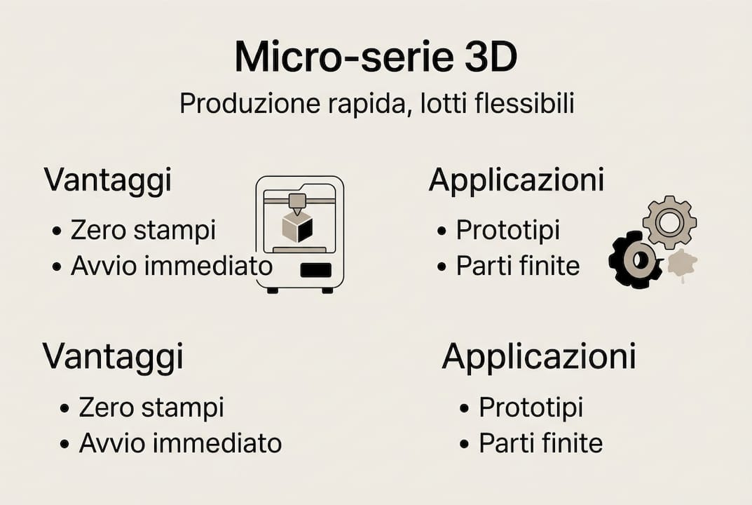 Infografica: tutti i vantaggi e le applicazioni delle micro-serie realizzate in 3D