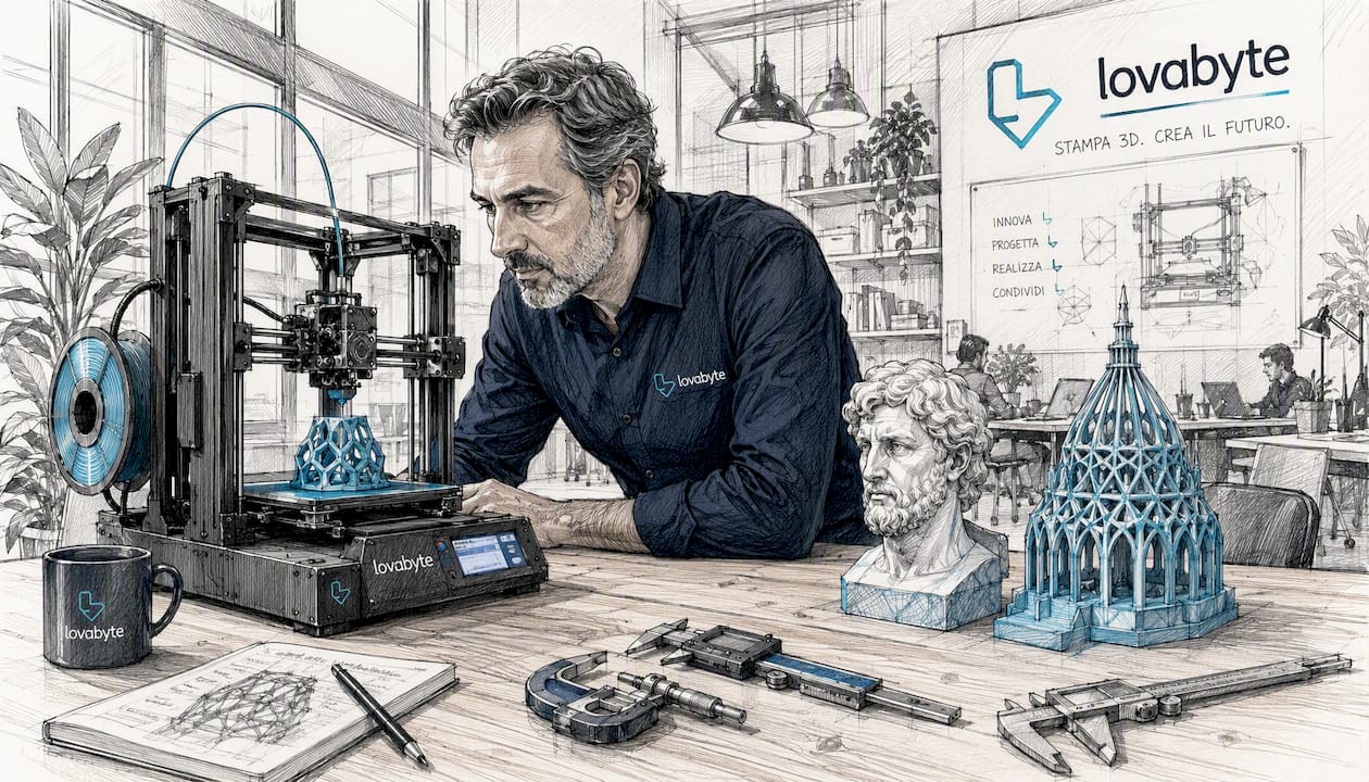 Specialista italiano in stampa 3D per laboratori