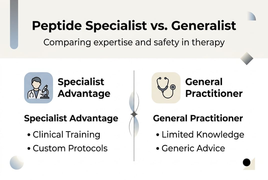Infographic comparing specialist and generalist expertise