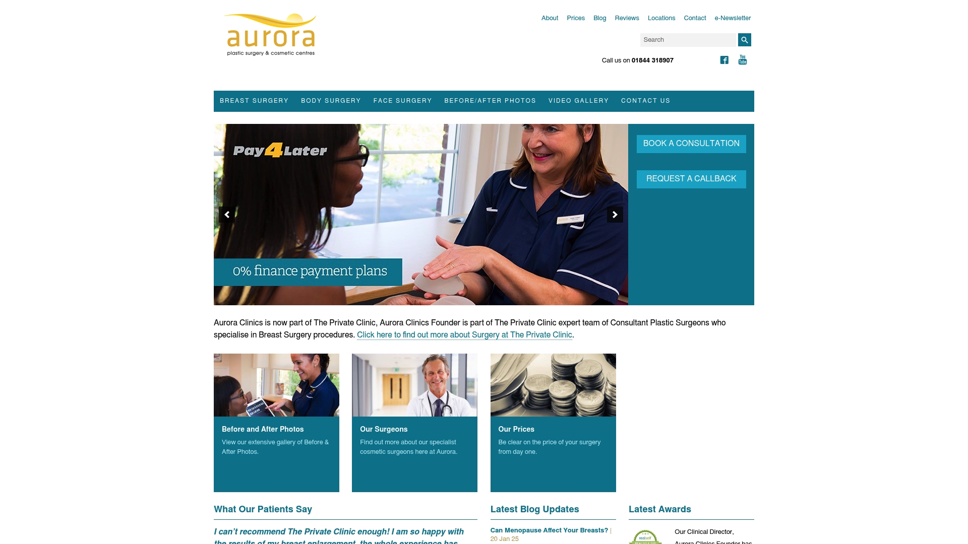 Female patient consulting with nurse at Aurora Clinics, discussing breast augmentation options and personalized care plans.
