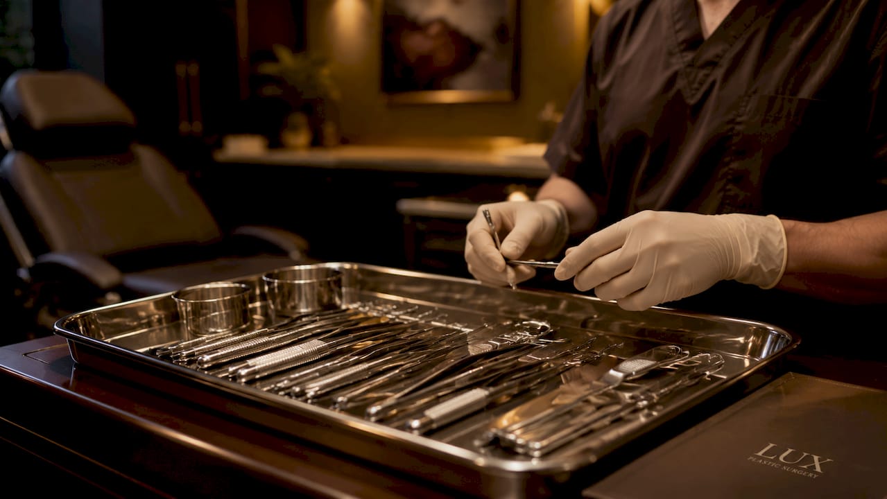 Surgical instruments for facial contouring