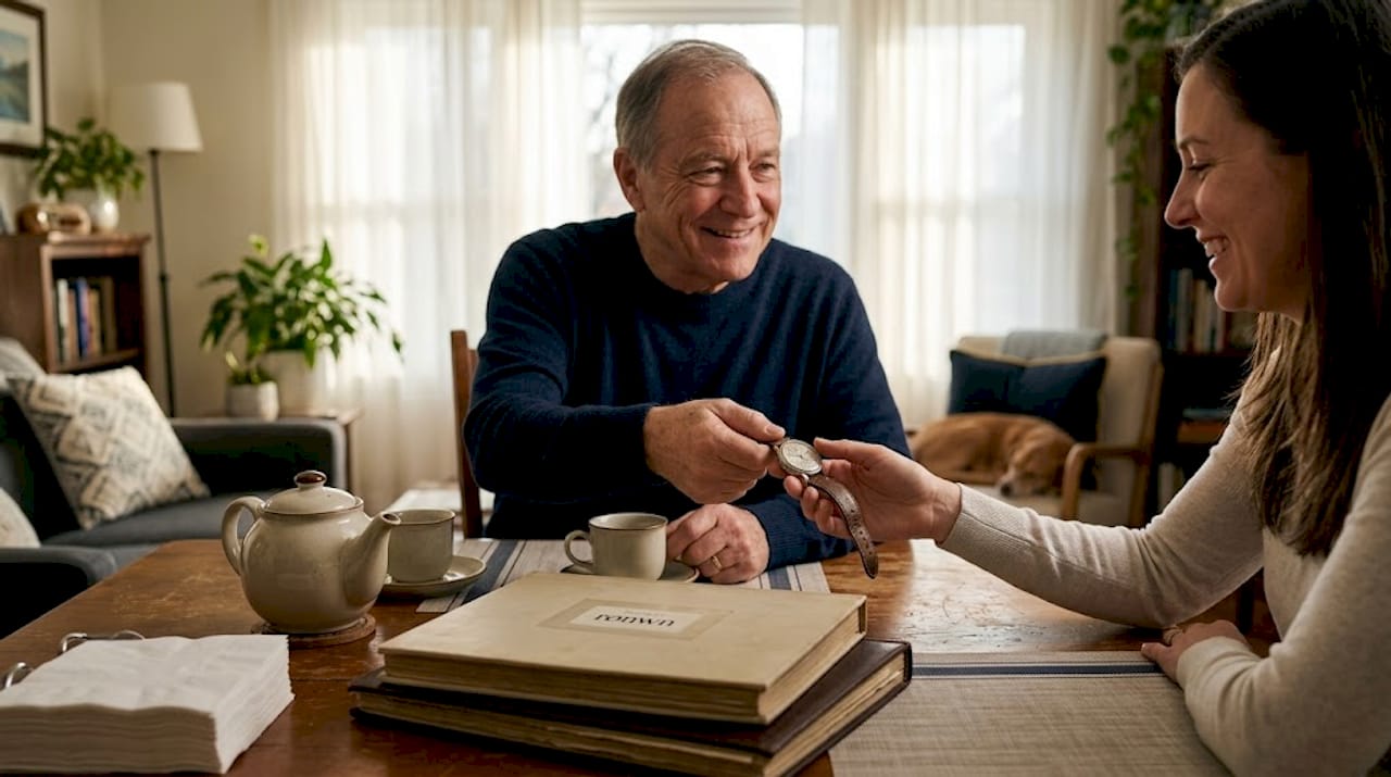 Handing down a handmade watch as heirloom