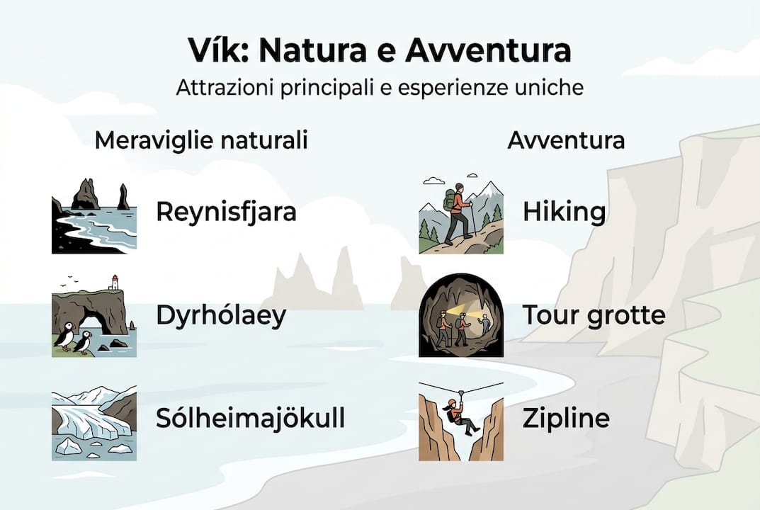 Vík: un viaggio tra meraviglie naturali e avventure indimenticabili