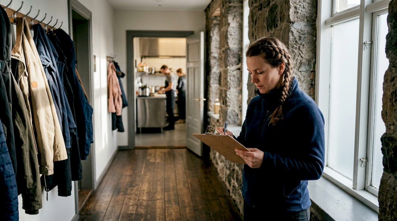 Gérant d’une auberge de jeunesse entièrement rénovée, au quotidien au contact des voyageurs