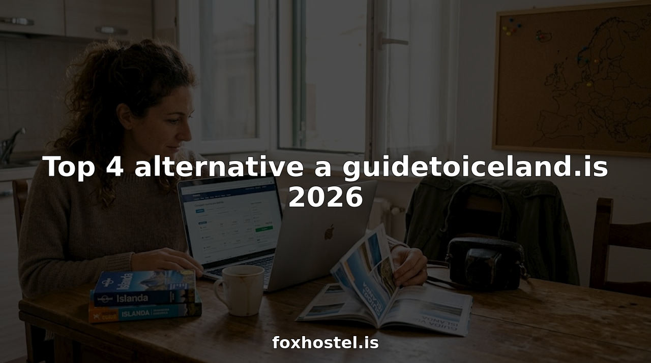Una donna seduta al tavolo della cucina organizza il suo prossimo viaggio in Islanda, tra mappe, appunti e una tazza di caffè.