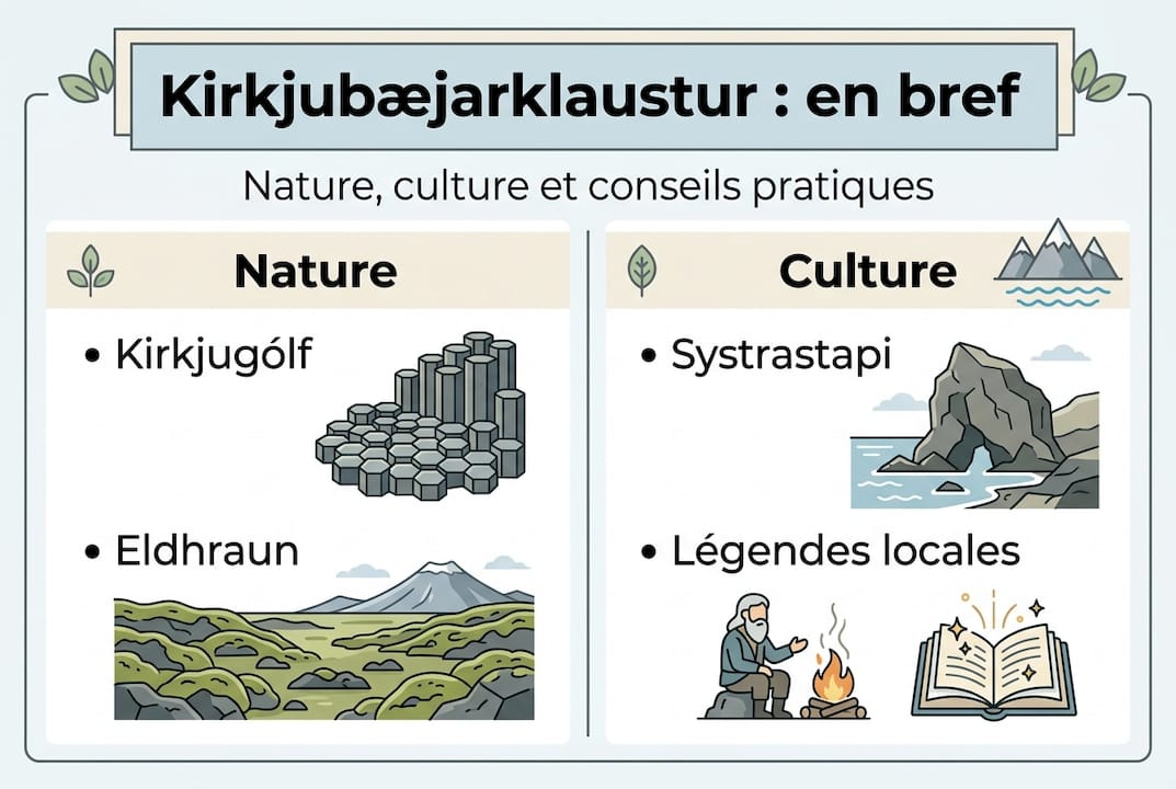 Découvrez en images la richesse naturelle et culturelle de Kirkjubæjarklaustur
