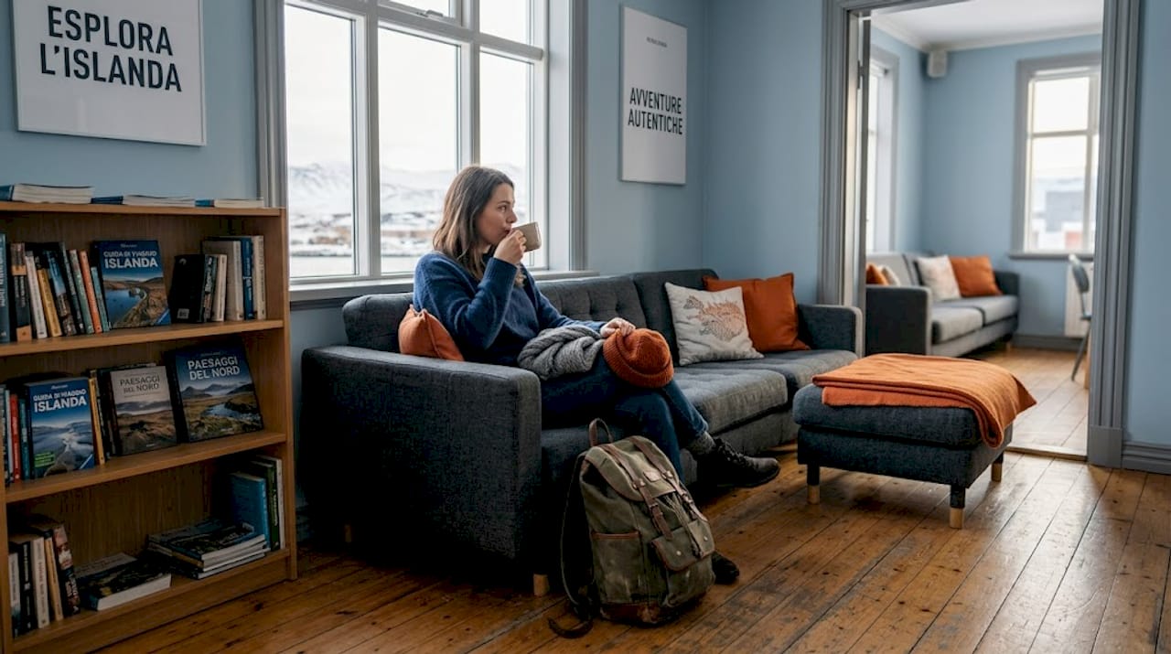 Viaggio in solitaria: relax e nuove amicizie in un ostello in Islanda
