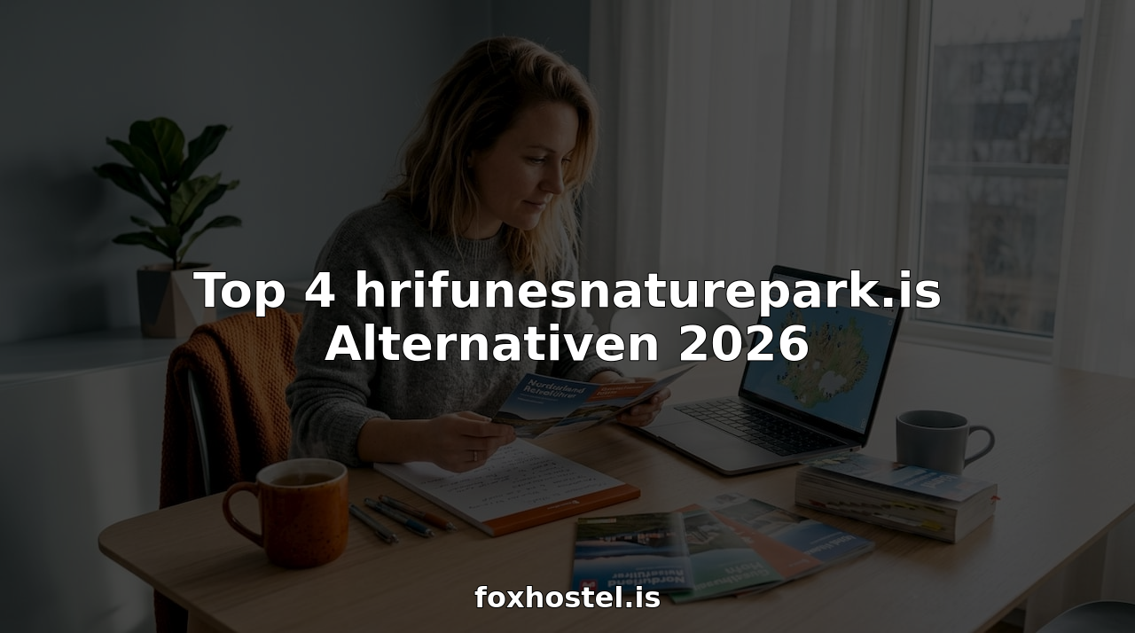 Reisender auf der Suche nach alternativen Übernachtungsmöglichkeiten in Island