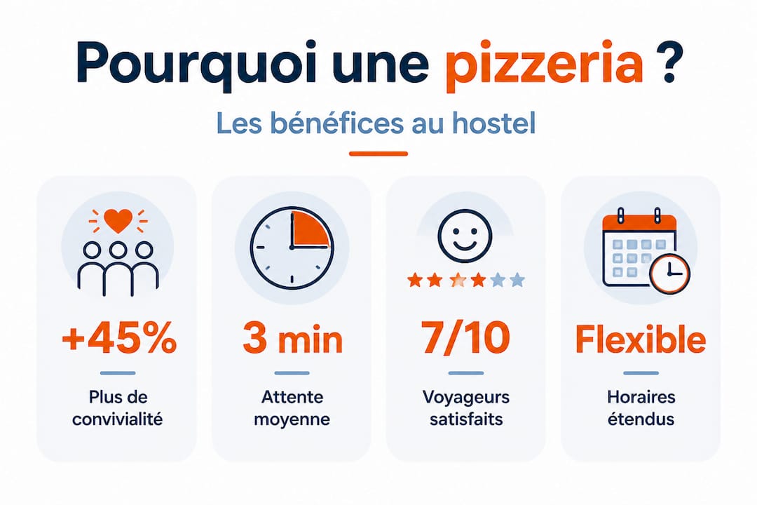 Découvrez en un coup d'œil les avantages d'une pizzeria en auberge grâce à notre infographie : chiffres clés et statistiques à l'appui !