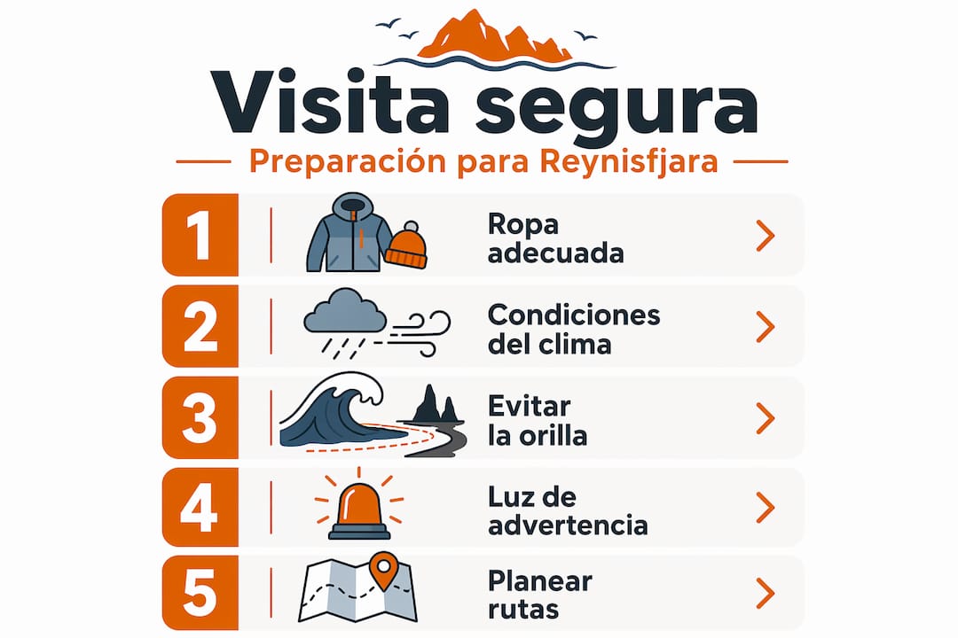 Guía visual para disfrutar la Playa Negra con seguridad