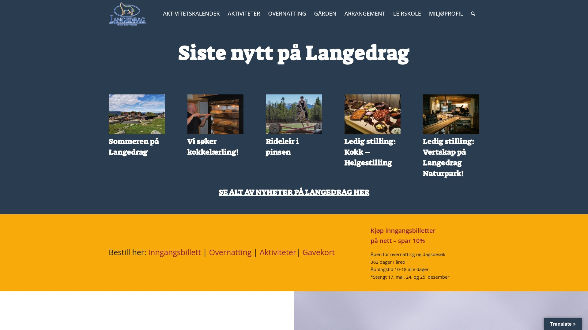 https://langedrag.no